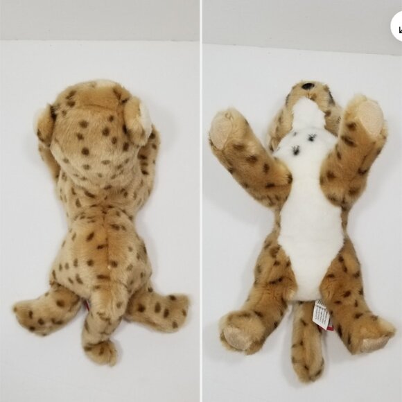 DOUGLAS Chillin' Cheetah Cub Plush Toy 6621E1M - Picture 5 of 9